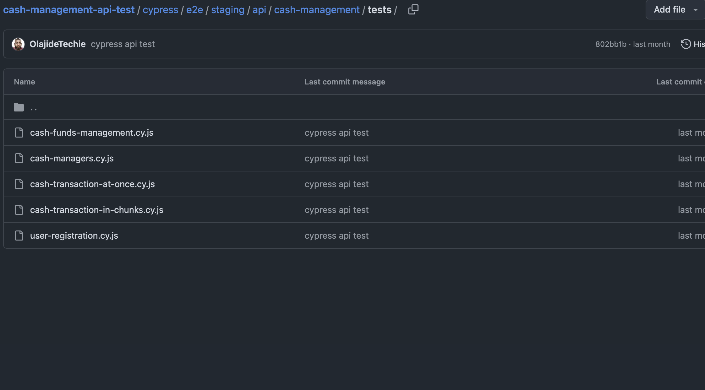 Repo Config